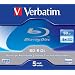 Verbatim - 43748 - BD-R Dual Layer - 6x - 50 Go - Couche protectrice Hard Coat - Pack Jewel Case - Blanc/Bleu