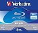 Verbatim 43748 BD-R Dual Layer Blu-Ray Rohlinge (50 GB, 5er Pack) Jewel Case