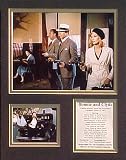 Bonnie and Clyde Picture Plaque Framed