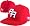 Puerto Rico 2009 World Baseball Classic New Era 5950 Authentic Home-Red On Field Hat - 7 1/2
