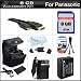 8GB Accessories Kit For Panasonic Lumix DMC-FZ200, DMC-G5, DMC-GH2 Digital Camera Includes 8GB High Speed SD Memory Card + Extended Replacement (1500 maH) DMW-BLC12 Battery + AC/DC Charger + Mini HDMI Cable + Mini Tripod + Case + Screen Protectors + More