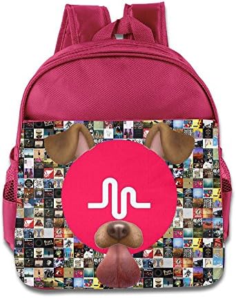WXIANGL Kid's Musical.ly Fan School Backpacks/Bags For Unisex Pink