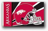 Arkansas Razorbacks Premium Helmet 3' x 5' Flag