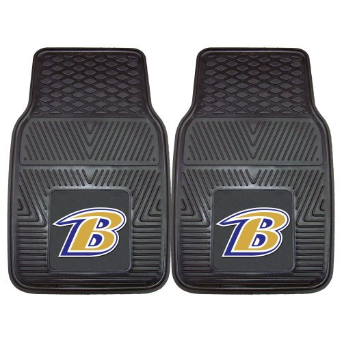 FANMATS 8755 NFL - Baltimore Ravens Heavy Duty 2-Piece Vinyl Car Mats