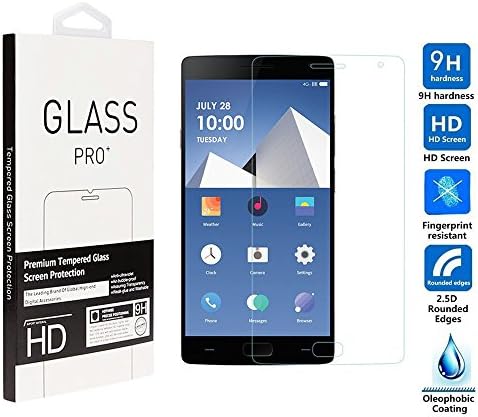 OnePlus 2 Screen Protector , Ourkens Premium Tempered Glass Screen Protector for OnePlus 2 (5.5 inch) with 9H Hardness and 99% Transparency (OnePlus 2 0.3mmthickness)
