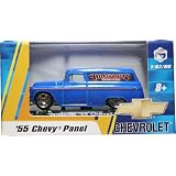 1:87 HO SCALE '55 CHEVY PANEL (BLUE 'HOT WHEELS CHOPPERS') Hot Wheels Vehicle &... by Hot Wheels