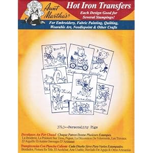 Personality-Pigs-Aunt-Martha-s-Hot-Iron-Embroidery-Transfer