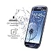 Galaxy S3 Screen Protector,TANTEK [Bubble-Free][HD-Clear][Anti-Scratch][Anti-Glare][Anti-Fingerprint] Premium Tempered Glass Screen Protector for Samsung Galaxy S3, [1Pack]