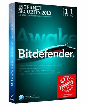 Bitdefender Internet Security 2012 (1 poste, 1 an)