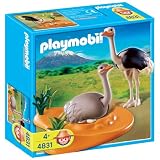 Playmobil - 4831 - Jeu de construction - Couple d'autruches et nidpar Playmobil
