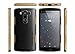 LG V10 Case, Ghostek® Cloak Series for LG V10 Slim Hybrid Impact Armor Cover Carrying Case | HD Screen Protector | Lifetime Warranty Exchange | Aluminum Bumper | Ultra Fit | Clear TPU (Gold)