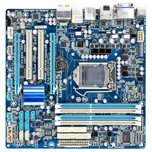 Gigabyte GA-H55M-USB3 H55 LGA1156 CPNTMAX-16GB DDR3 2PCIE16 2PCI LAN