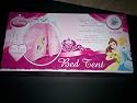 DISNEY PRINCESS BED TENT WITH PUSH LIGHT