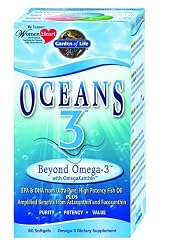 Garden of Life Oceans 3 - Beyond Omega 3, 60 Softgels