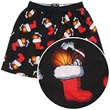 Fun Boxers Black Sports Ball Christmas Boxer Shorts for Men