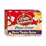 Orville Redenbacher's Gourmet Microwavable Popcorn, Pour Over Movie Theater Butter, 4-Count Boxes (Pack of 6)