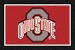 Ohio State Buckeyes "Gray O" 5' 4" x 7' 8" Team Spirit Area Rug