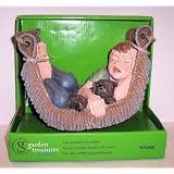 ABC Products Little Boy and his Dog Snoozing in a Hammock