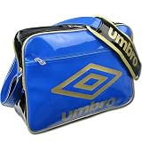 umbro アンブロ 2010MODEL BAG エナメルショルダーバッグ Mサイズ UJS1004-BBK ブルー