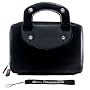 AMAZON KINDLE DX Executive FAUX BLACK LEATHER Mini-Note PC NETBOOK Carrying POUCH CASE Cover Sleeve