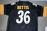 Jerome Bettis Autographed Authentic Steelers Black Jersey w/ Bus Hologram & COA