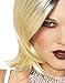 Evil Bride Wig (Blonde w/ Black) Adult Accessory