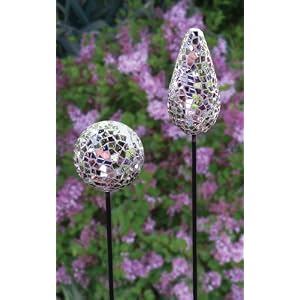 Garden Party Mirror Ball Stake