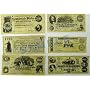 Confederate Currency - Set B