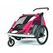 Croozer 525 Double Child Bicycle Trailer (Red/Silver/Grey)