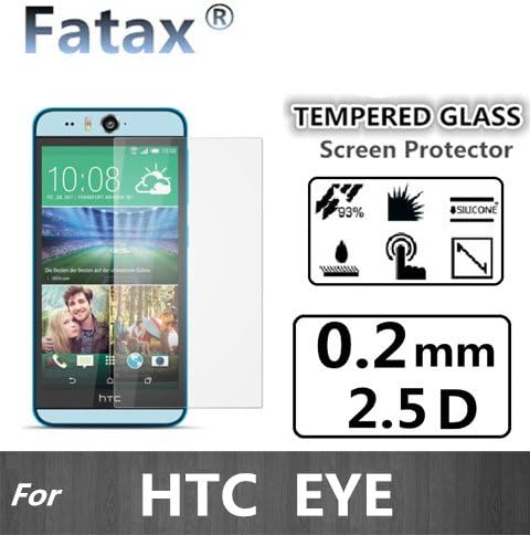 Fatax 0.2mm 2.5d 9h Anti-explosion Tempered Glass Screen Protector Film for HTC Desire Eye