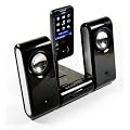 E-volve MP3 Vibe-Dock Home portable speaker system compatible with (Samsung YP-K5 K5 / YP-S2 S2 / YP-S5 S5 / YP-P3 P3 / YP-P2 P2 / YP-Q1 Q1 / YP-Q2 Q2 / YP-Q3 Q3 / YP-T10 T10 / YP-S3 S3 / YP-U2 YP-F3 F3 / YP-U3 / YP-U4 / YP-K3 K3 / YP-T9 / Tic Toc YP-U5 U5 / YP-U6 U6 / YP-Z5 Z5 YP-Z3 Z3 / YH-J70 / JH-920 / JH-820, Galaxy Player, Galaxy S S2 / YP-R1 R1 YP-R2 R2 / YP-M1 M1 / YP-R0 TICK TOCK / YP-R0 R0)