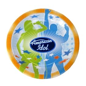 American Idol 7 Paper Dessert Plates by Rubies