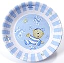 Dinico 0002987031 - Baby Pitzelpatz Boys Brei-/Suppenteller