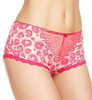 High Rise Watercolour Print Lace Shorts