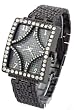 Geneva Elite Hip Hop Watch with Grill Model 2459 B/B