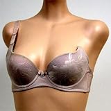 Venus 2 Pack $90 Lite Brown FLORAL DEMI BRA #0108 sz 34A