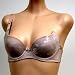  : Venus 2 Pack $90 Lite Brown FLORAL DEMI BRA #0108 sz 34A