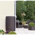 Sunda Regenwasser-Wandtank Rattanoptik 300l mocca Graf/Garantia 212100