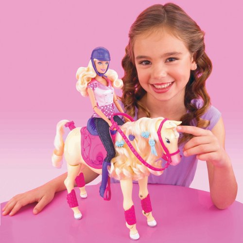 Imagen 5 de Barbie - Muñeca y caballo Campeón [Versión en inglés]