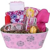 Domestic Diva Gift Basket: Fun Tongue in Cheek Basket for Showers, Weddings, Housewarming, Luxury