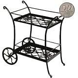 Windham Castings Catalina Tea Cart Frame Only, Pecan