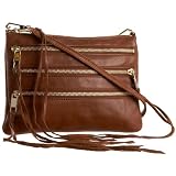 Rebecca Minkoff Three-Zip Rocker Cross-Body