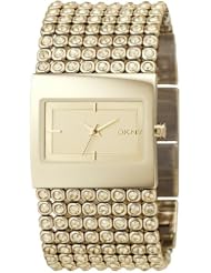 DKNY Womens NY4662 Gold Gold Tone Stainles-Steel Quartz Watch with Gold Dial