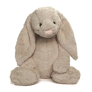 Bashful Beige Bunny, 20 in. by 