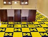 Michigan Wolverines 18 x 18 Carpet Tiles (Box of 20)