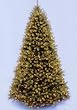 10' Downswept Douglas Fir PE Christmas Tree -Clear Lights Pre-Lit #PEDD1-312-100