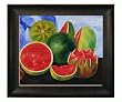 Art Reproduction Oil Painting - Viva La Vida, Watermelons with Veine D' Or Bronze Scoop - Bronze and Rich Brown Finish - 26.50