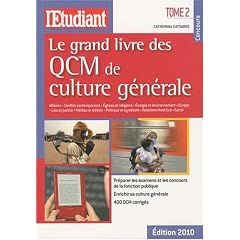 Le grand livre des QCM de culture g�n�rale : Tome 2