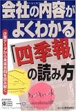 会社の内容がよくわかる「四季報」の読み方―企業データから未来志向を読み解く