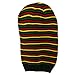 Rasta Striped Multi Deep Beanie - Rasta